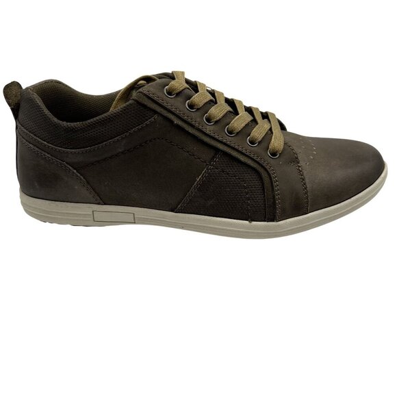 English Laundry NEW Mens 9 Aqua Sneaker Casual Earthy Green Lace Up Perforated - Picture 6 of 13